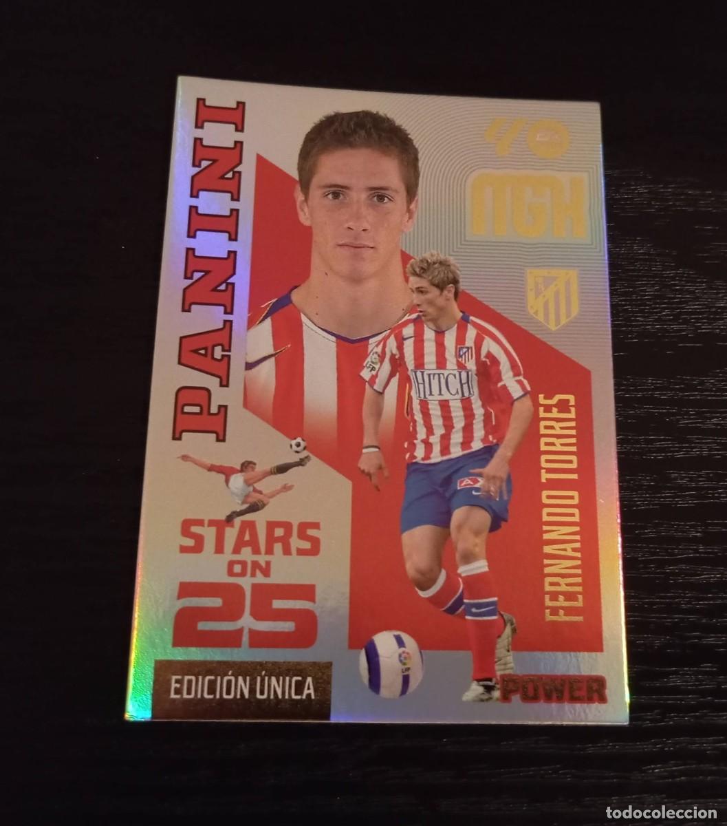 Fu&szlig;ball-Sticker: -MEGACRACKS 26-27 : 432P FERNANDO TORRES ( AT.MADRID ) -- STARS ON 25 POWER -- 432 P