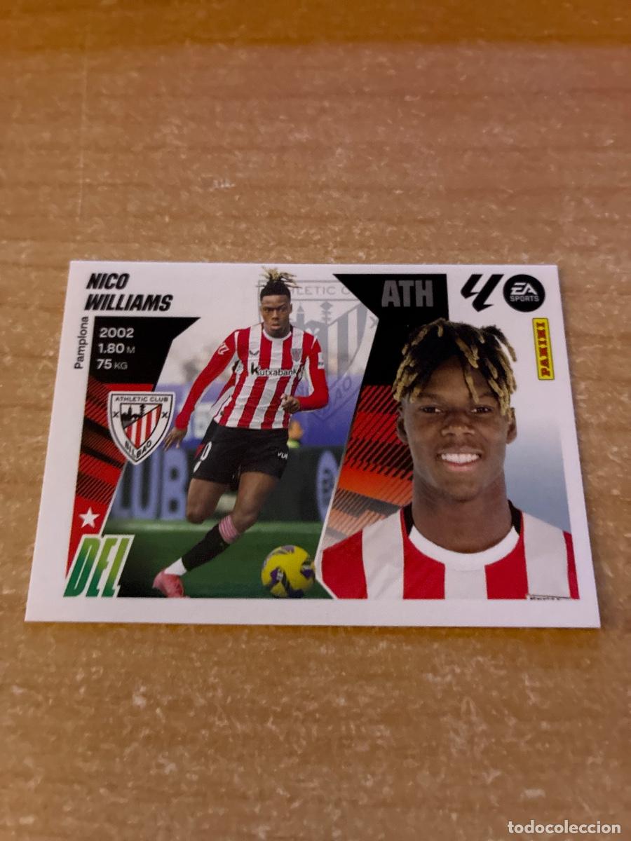 Football Stickers: 16 NICO WILLIAMS ATHLETIC CLUB LIGA ESTE 2025 2026