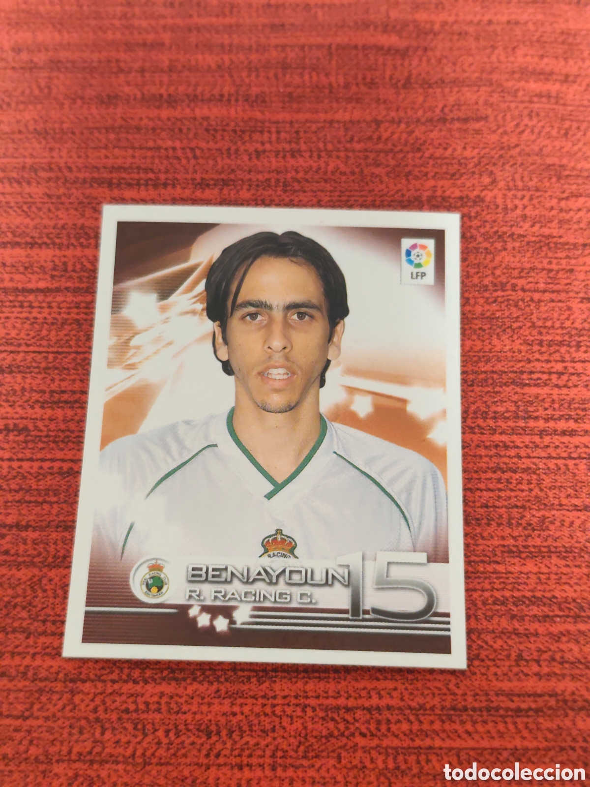 Football Stickers: 263 BENAYOUN RACING SANTANDER SUPERLIGA DE ESTRELLAS 2002 2003
