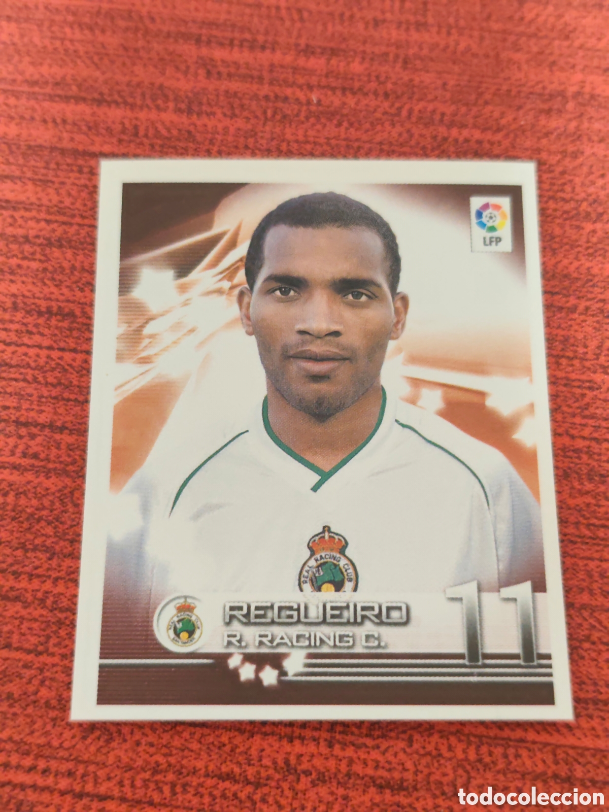 Football Stickers: 264 REGUEIRO RACING SANTANDER SUPERLIGA DE ESTRELLAS 2002 2003