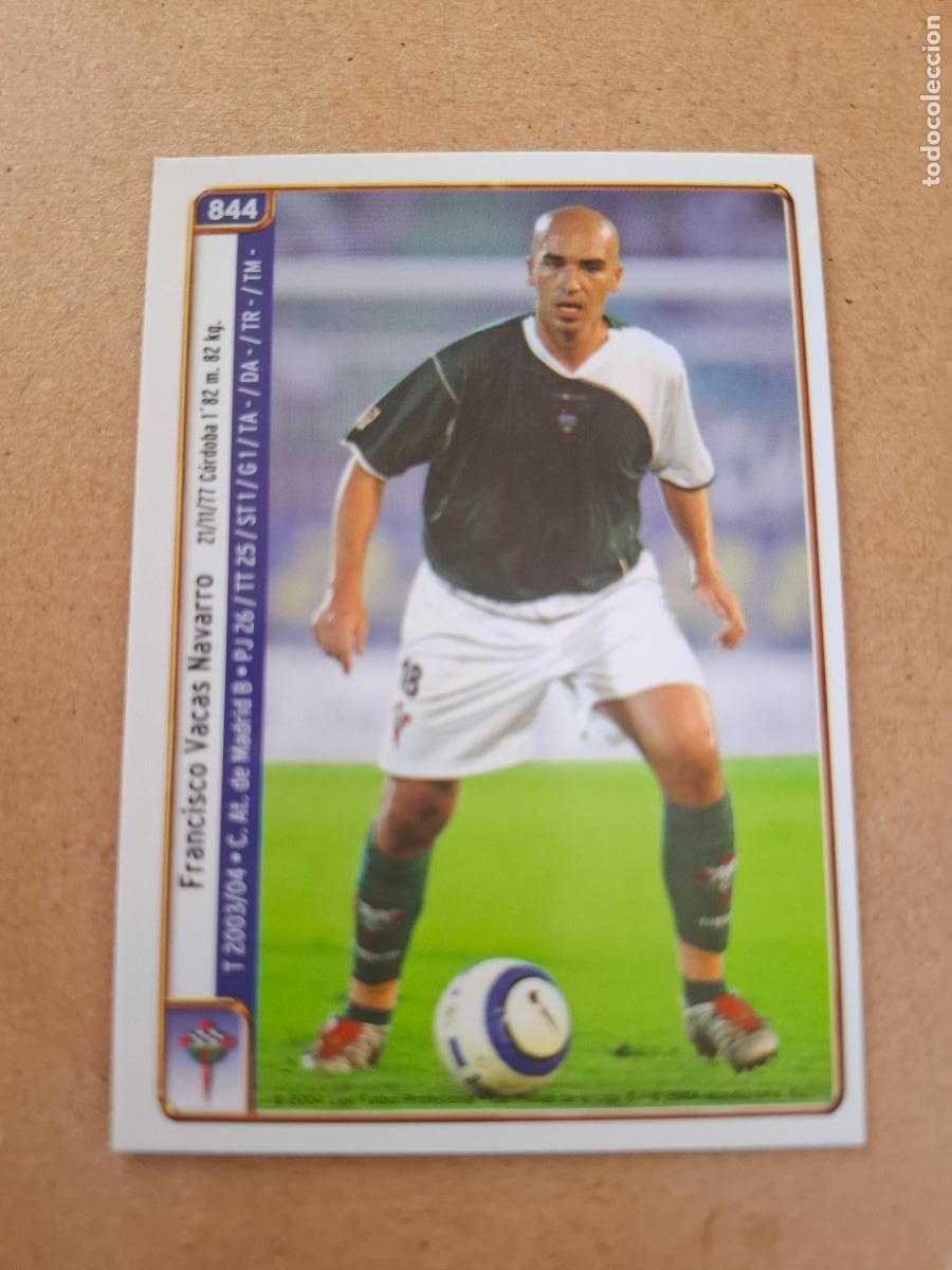 Cromos de f&uacute;tbol: MUNDICROMO 2004 2005 04 05 - 844 CURRO VACAS / GORKA SORIA - RACING FERROL