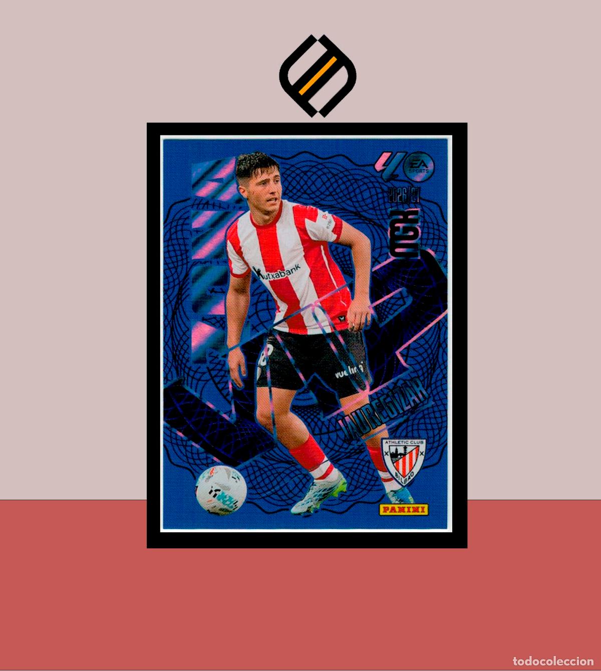 Cromos de f&uacute;tbol: MEGACRACKS 2026 2027 26 27 PANINI N&ordm; 398 JAUREGIZAR ATHLETICO BILBAO COLECCI&Oacute;N ALB&Uacute;M MGK ZONA VIP