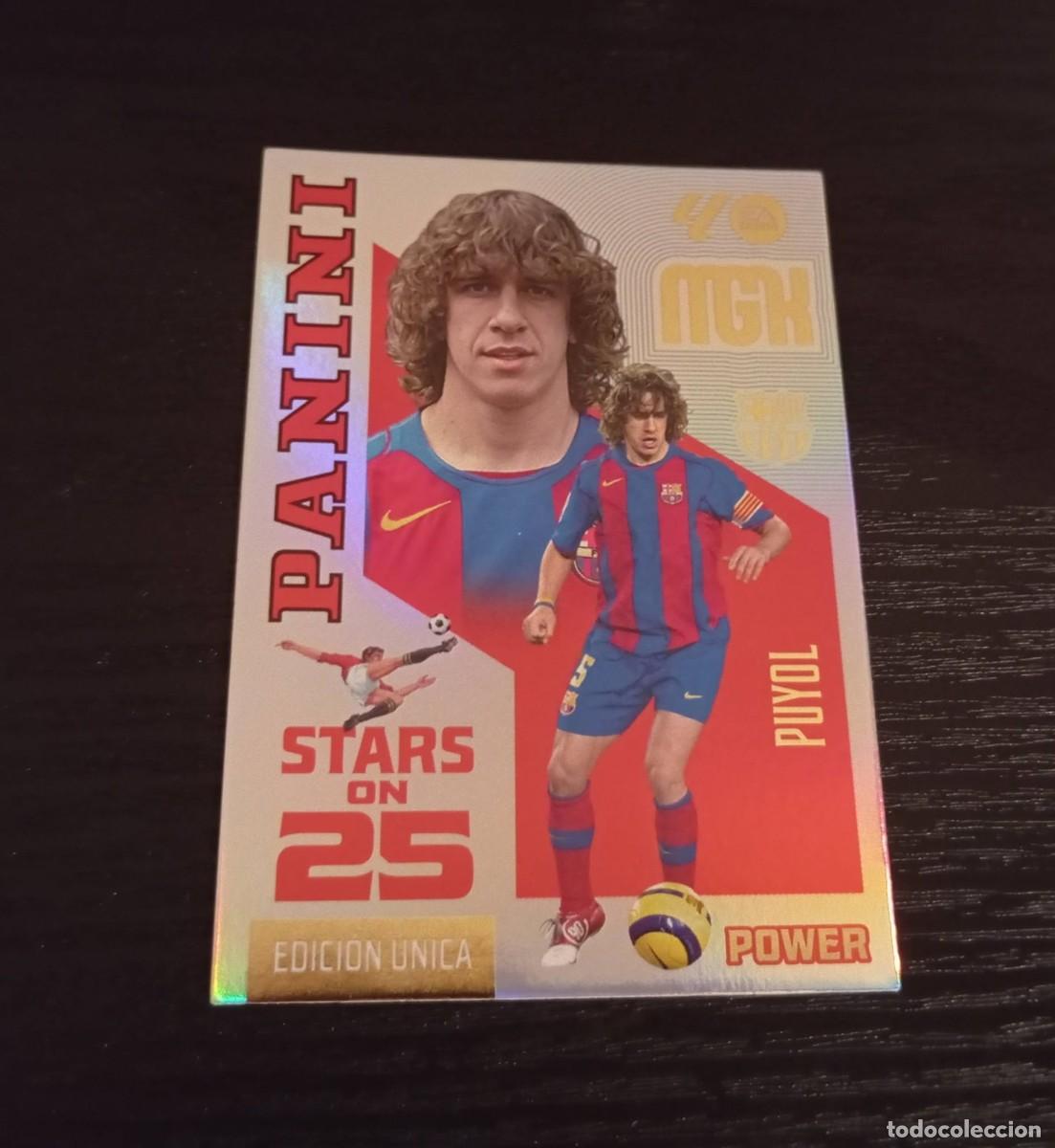 Cromos de f&uacute;tbol: -MEGACRACKS 26-27 : 429P PUYOL ( BARCELONA ) -- STARS ON 25 POWER -- 429 P