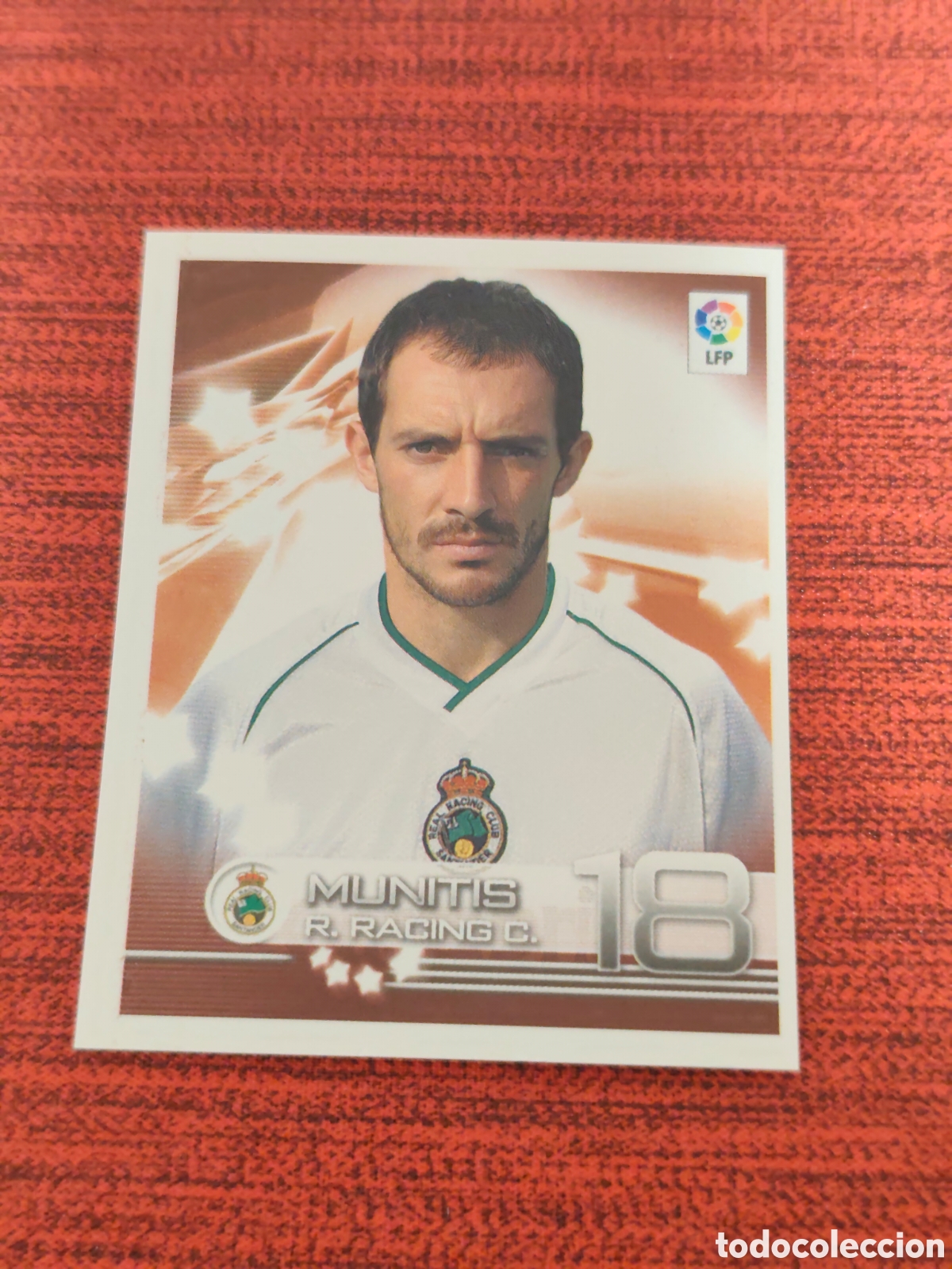 Cromos de f&uacute;tbol: 265 MUNITIS RACING SANTANDER SUPERLIGA DE ESTRELLAS 2002 2003