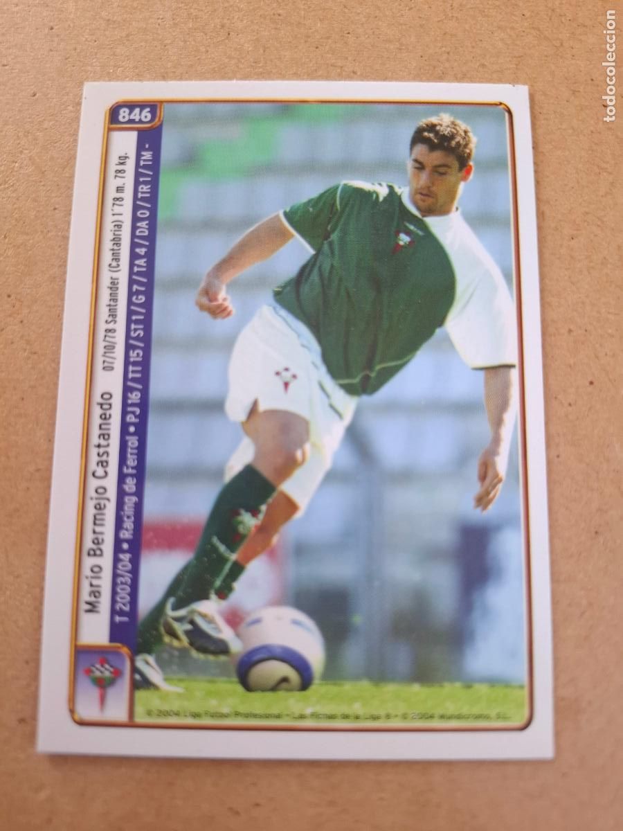 Cromos de f&uacute;tbol: MUNDICROMO 2004 2005 04 05 - 846 BERMEJO / FLAVIO - RACING FERROL