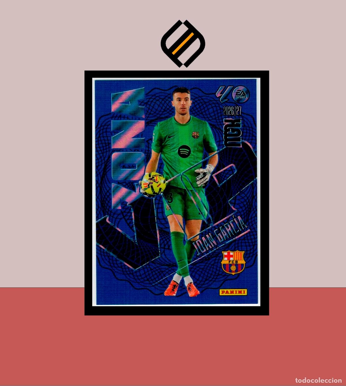Cromos de f&uacute;tbol: MEGACRACKS 2026 2027 26 27 PANINI N&ordm; 399 JOAN GARC&Iacute;A BARCELONA BAR&Ccedil;A COLECCI&Oacute;N ALB&Uacute;M MGK ZONA VIP