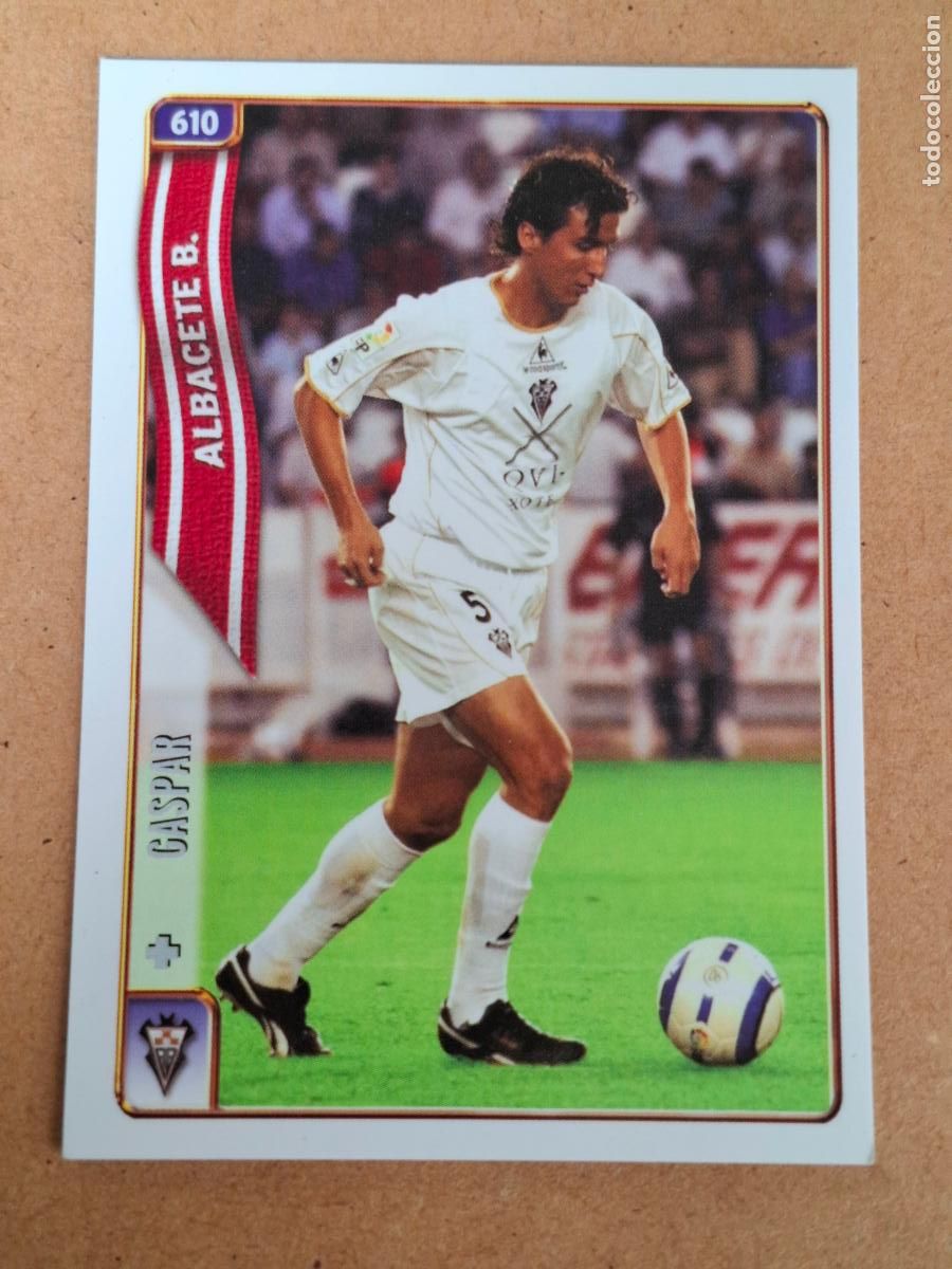 Cromos de f&uacute;tbol: MUNDICROMO 2004 2005 04 05 - 610 GASPAR - SD. ALBACETE BALOMPIE