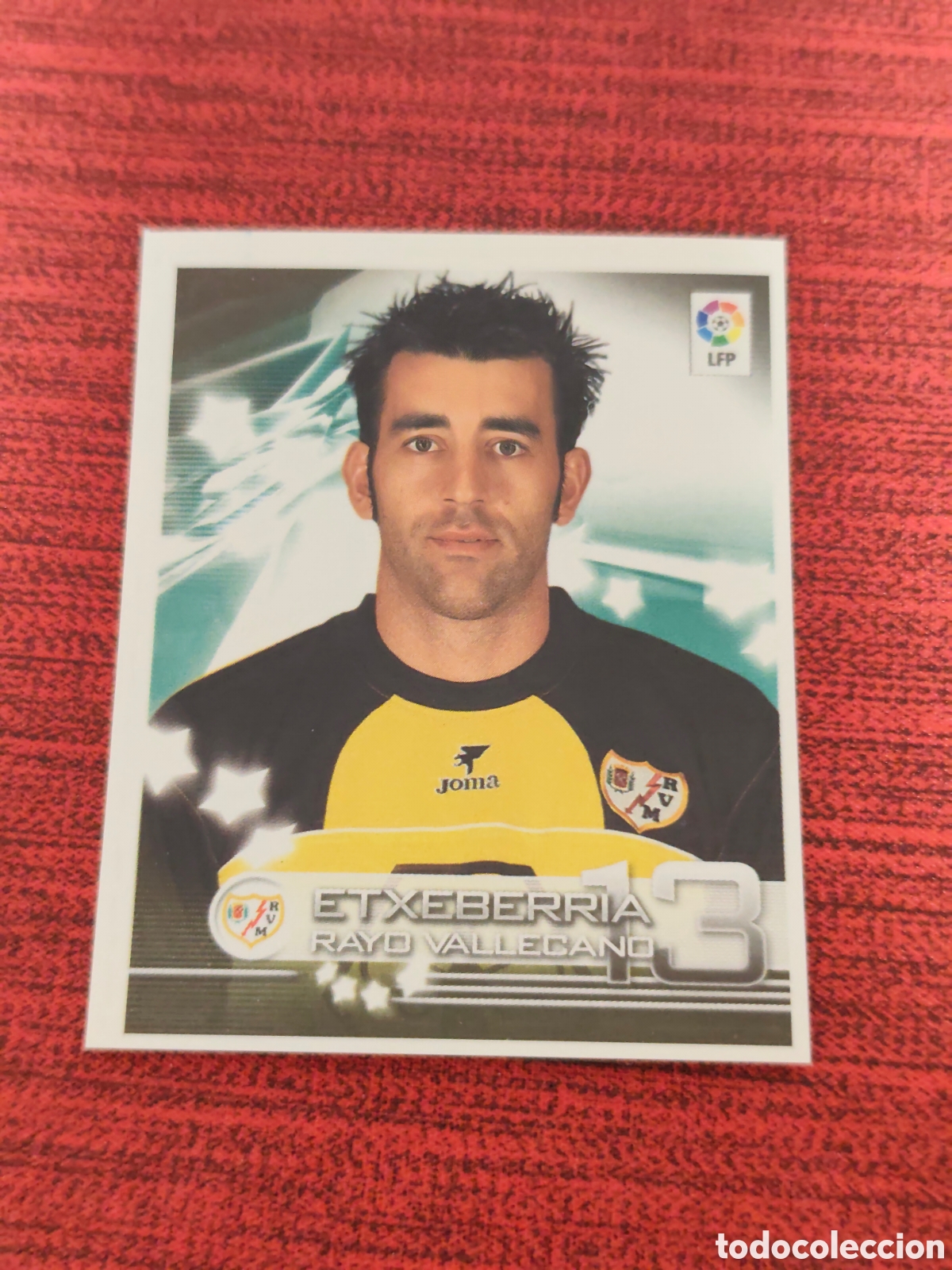 Cromos de f&uacute;tbol: 270 ETXEBERRIA RAYO VALLECANO SUPERLIGA DE ESTRELLAS 2002 2003