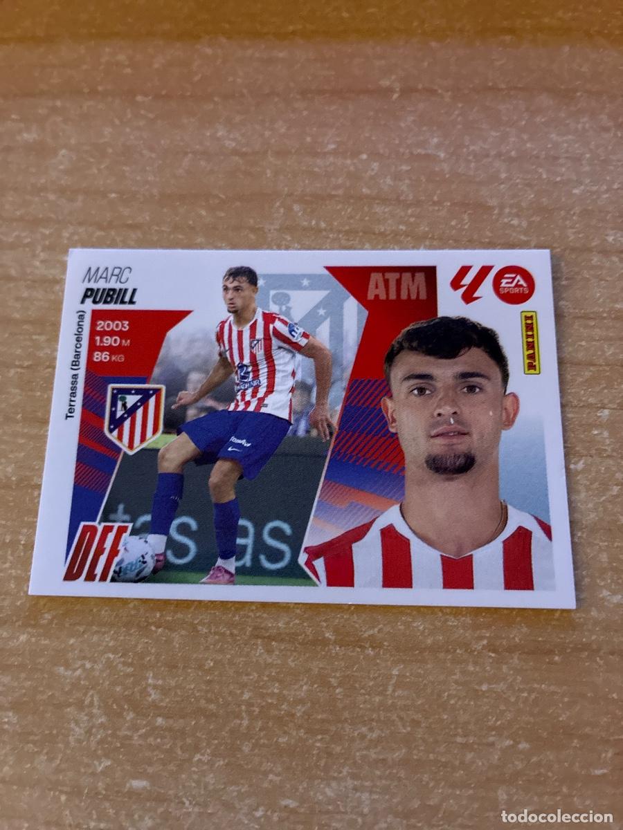 Cromos de f&uacute;tbol: 5 BIS PUBILL ATL&Eacute;TICO MADRID LIGA ESTE 2025 2026