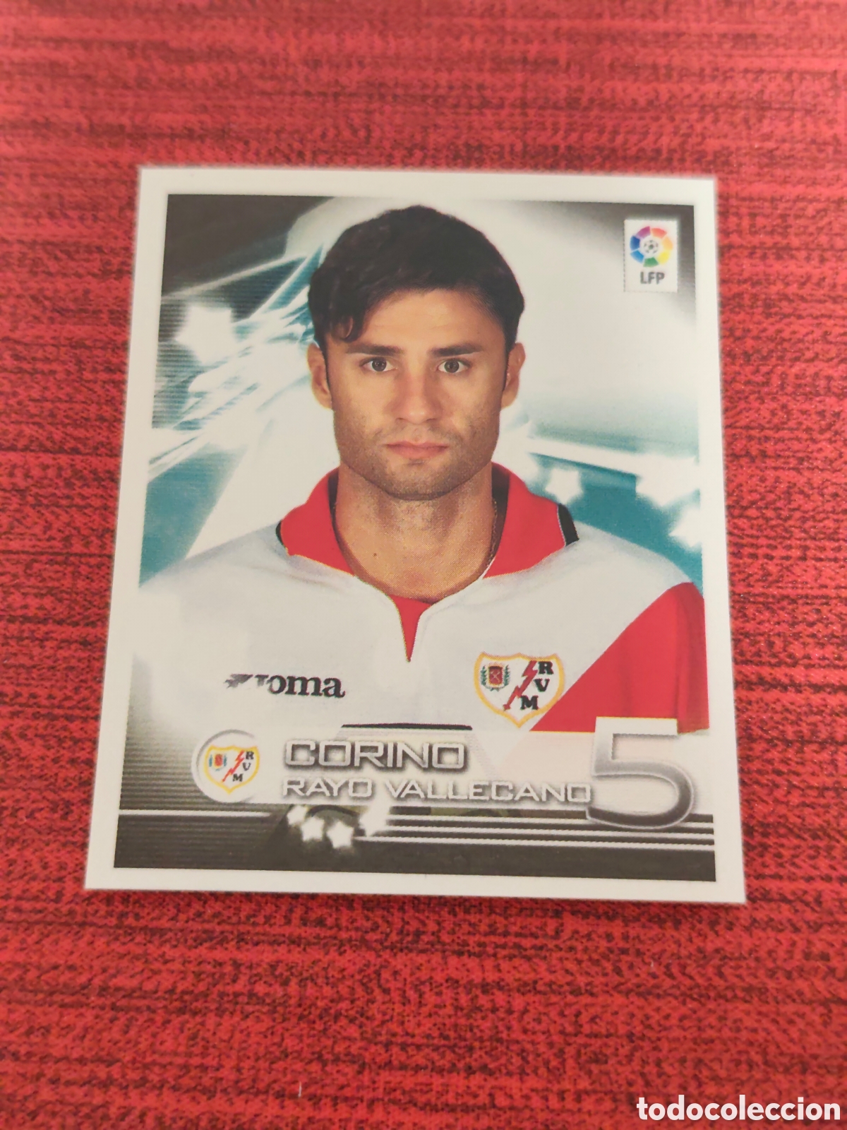 Cromos de f&uacute;tbol: 272 CORINO RAYO VALLECANO SUPERLIGA DE ESTRELLAS 2002 2003