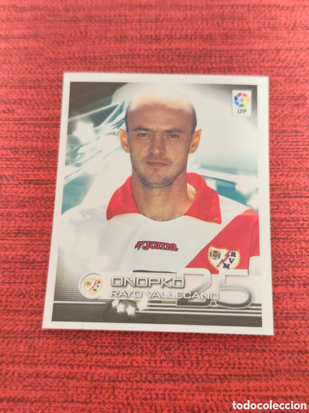 Cromos de f&uacute;tbol: 276 ONOPKO RAYO VALLECANO SUPERLIGA DE ESTRELLAS 2002 2003