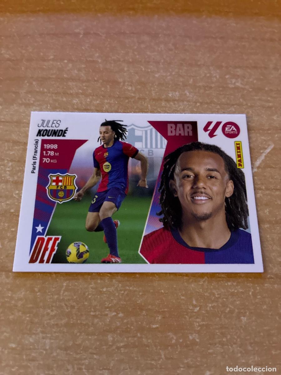 Cromos de f&uacute;tbol: 5 KOUNDE BARCELONA LIGA ESTE 2025 2026