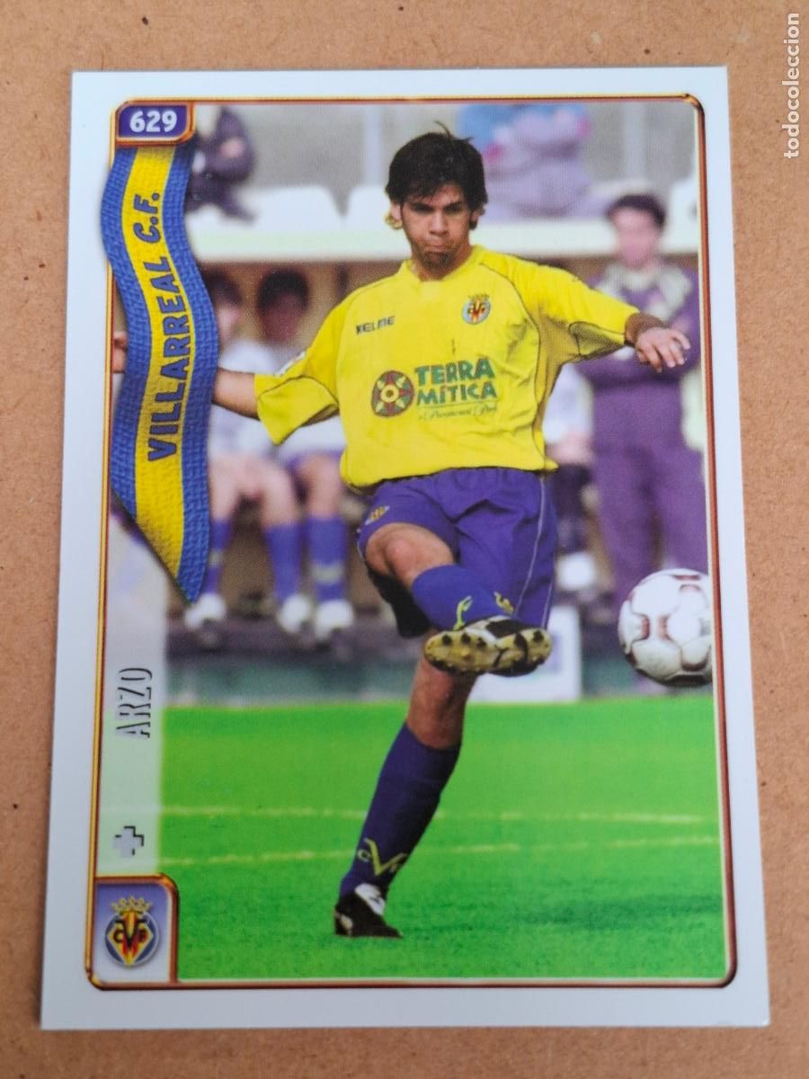 Cromos de Futebol: MUNDICROMO 2004 2005 04 05 - 629 ARZO - VILLARREAL CF