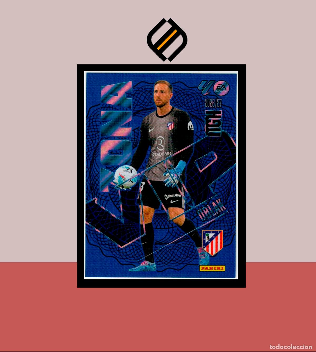 Figurine di Calcio: MEGACRACKS 2026 2027 26 27 PANINI N&ordm; 403 OBLAK ATL&Eacute;TICO MADRID COLECCI&Oacute;N ALB&Uacute;M MGK ZONA VIP