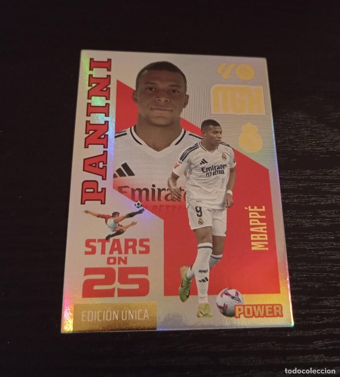 Figurine di Calcio: -MEGACRACKS 26-27 : 450P MBAPPE ( REAL MADRID ) -- STARS ON 25 POWER -- 450 P