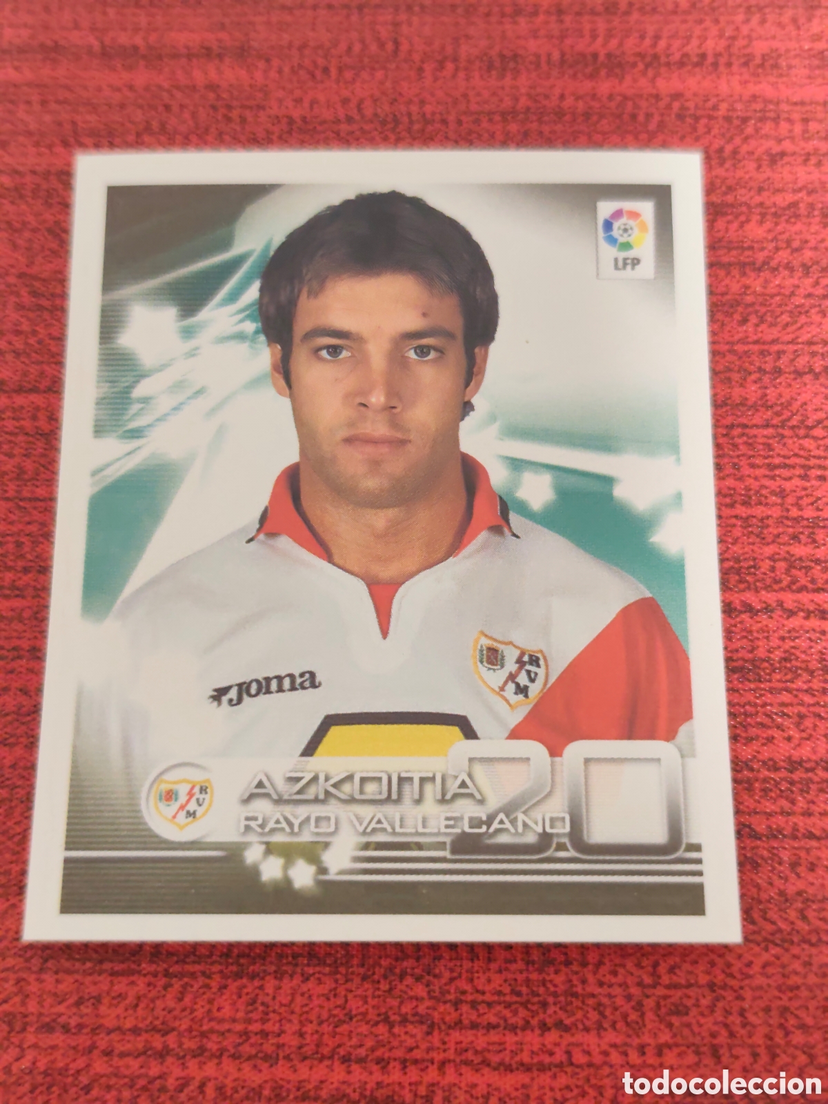 Figurine di Calcio: 278 AZKOITIA RAYO VALLECANO SUPERLIGA DE ESTRELLAS 2002 2003