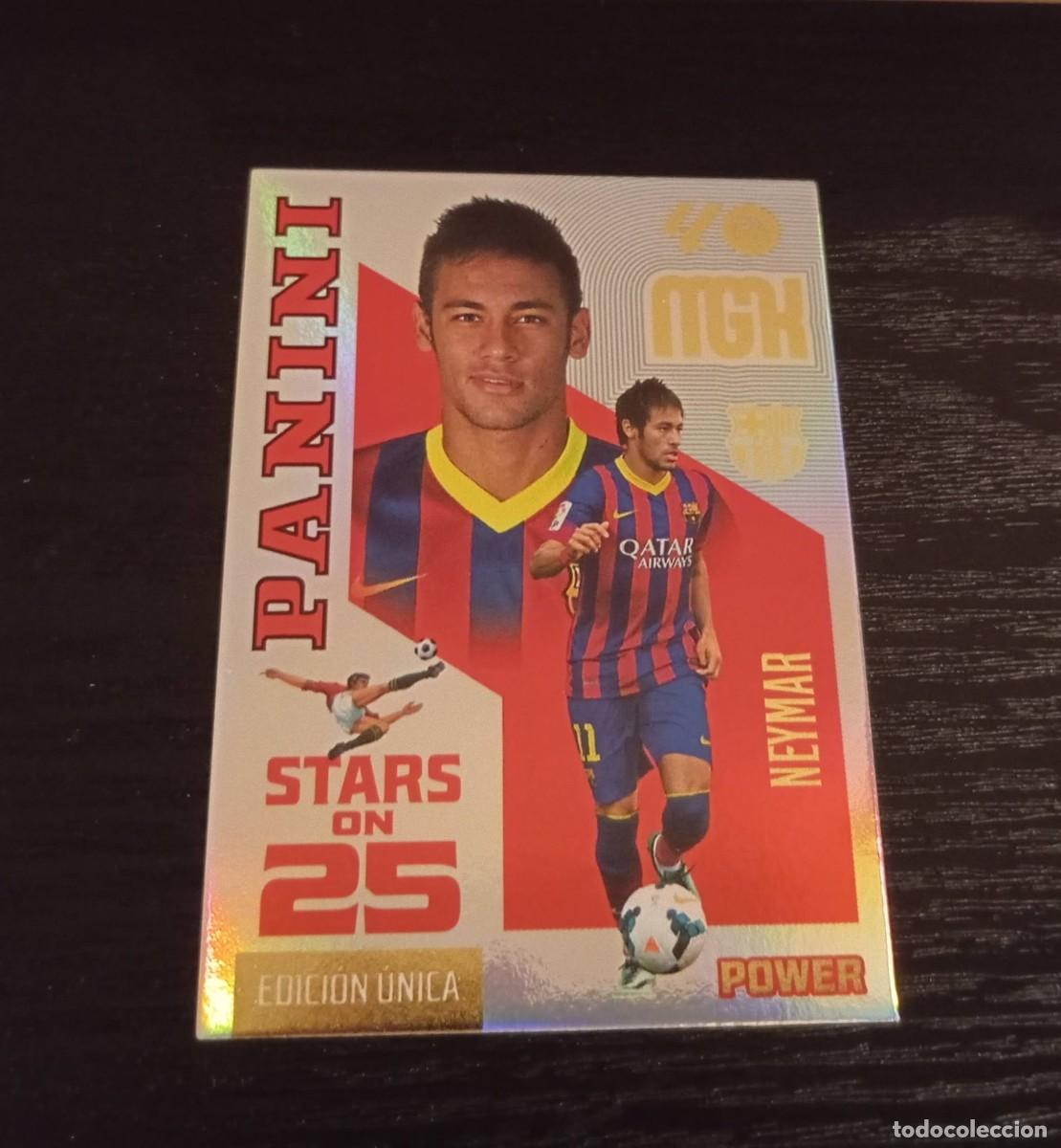 Figurine di Calcio: -MEGACRACKS 26-27 : 446P NEYMAR ( BARCELONA ) -- STARS ON 25 POWER -- 446 P