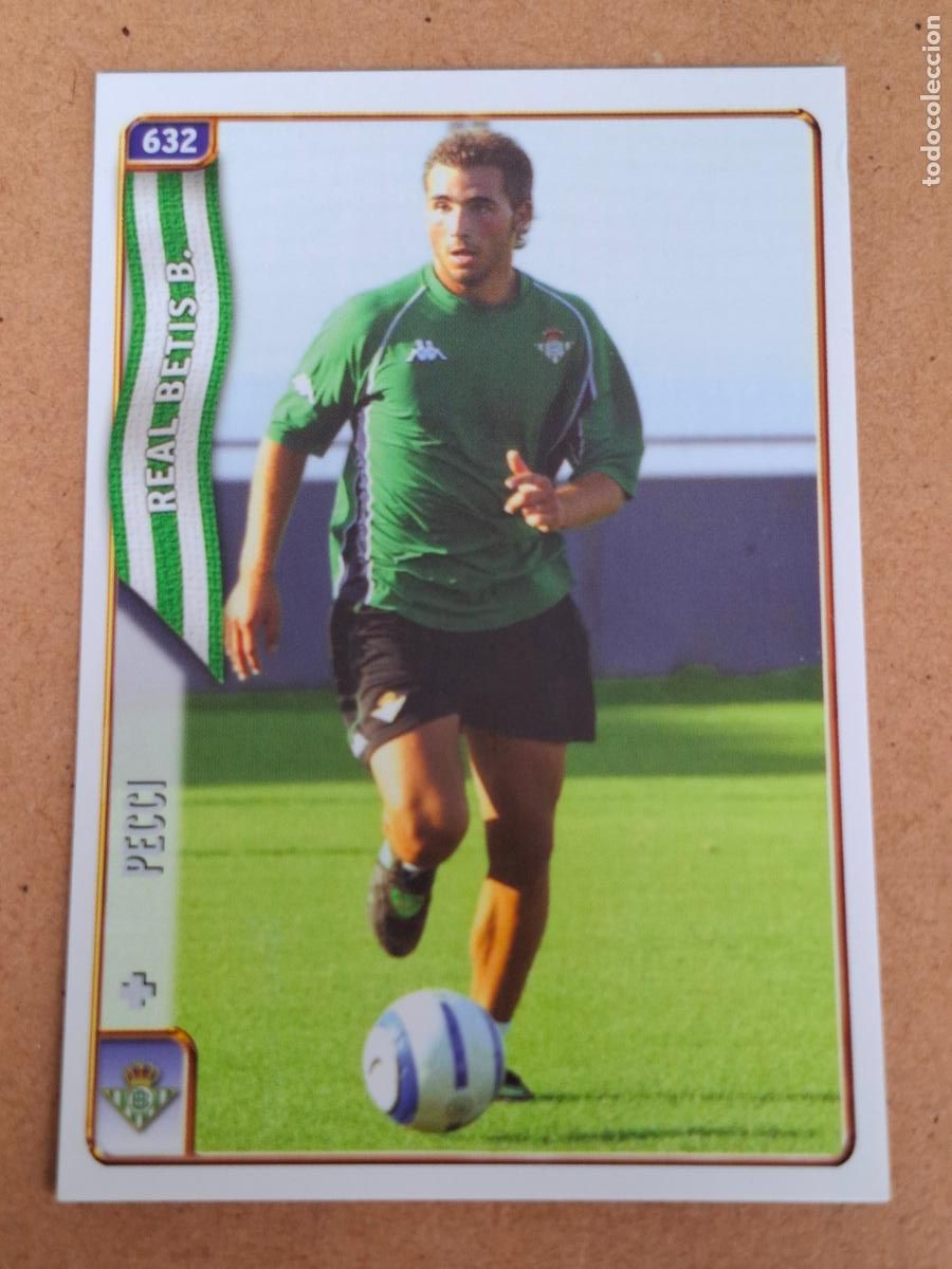Figurine di Calcio: MUNDICROMO 2004 2005 04 05 - 632 PECCI - REAL BETIS