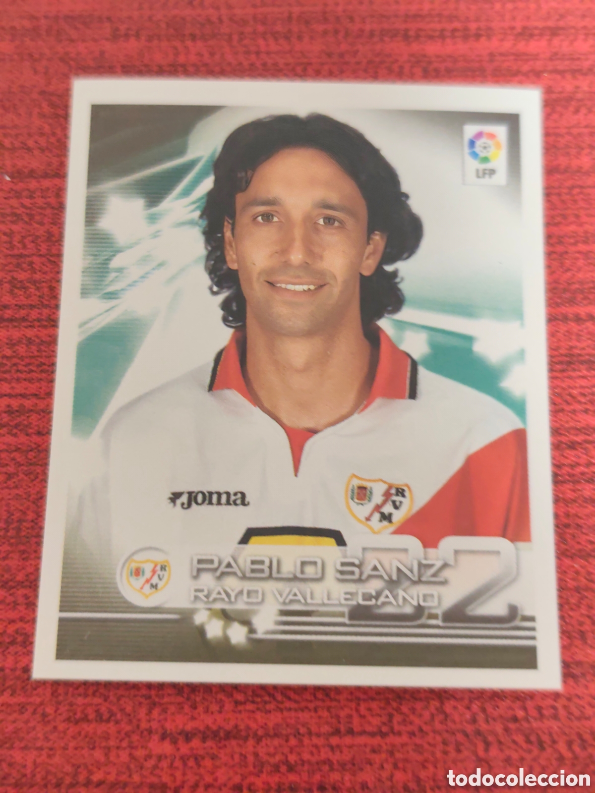 Figurine di Calcio: 279 PABLO SANZ RAYO VALLECANO SUPERLIGA DE ESTRELLAS 2002 2003