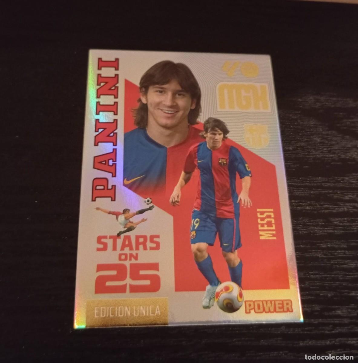 Figurine di Calcio: -MEGACRACKS 26-27 : 440P LEO MESSI ( BARCELONA ) -- STARS ON 25 POWER -- 440 P