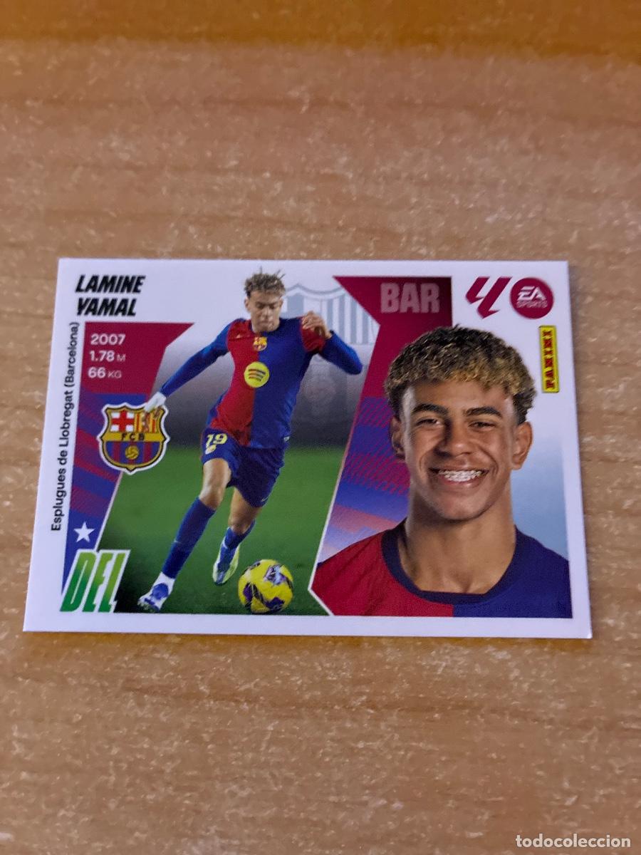 Figurine di Calcio: 19 LAMINE YAMAL BARCELONA LIGA ESTE 2025 2026