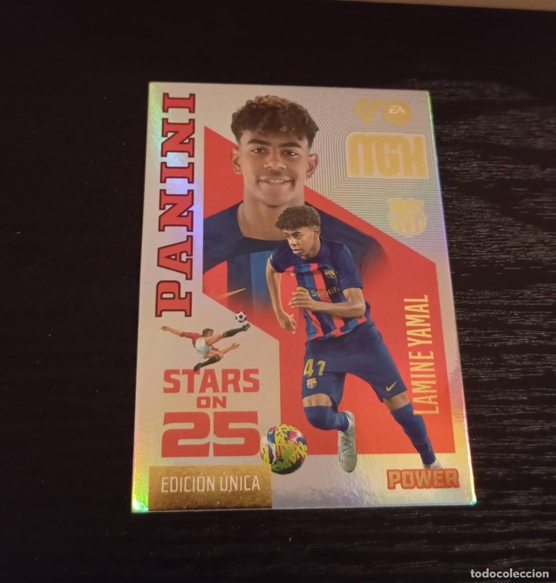 Figurine di Calcio: -MEGACRACKS 26-27 : 449P LAMINE YAMAL ( BARCELONA ) -- STARS ON 25 POWER -- 449 P