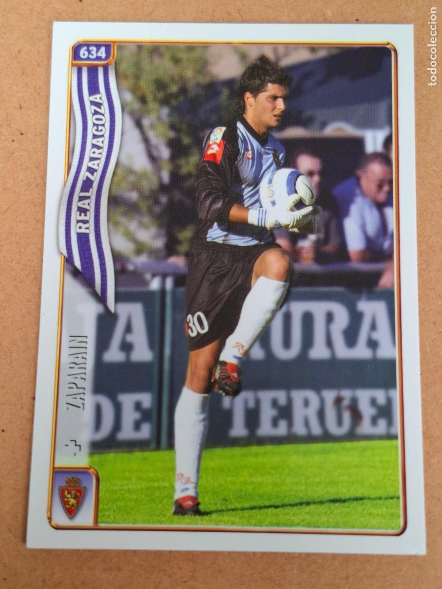 Cartes &agrave; collectionner de Football: MUNDICROMO 2004 2005 04 05 - 634 ZAPARAIN - REAL ZARAGOZA