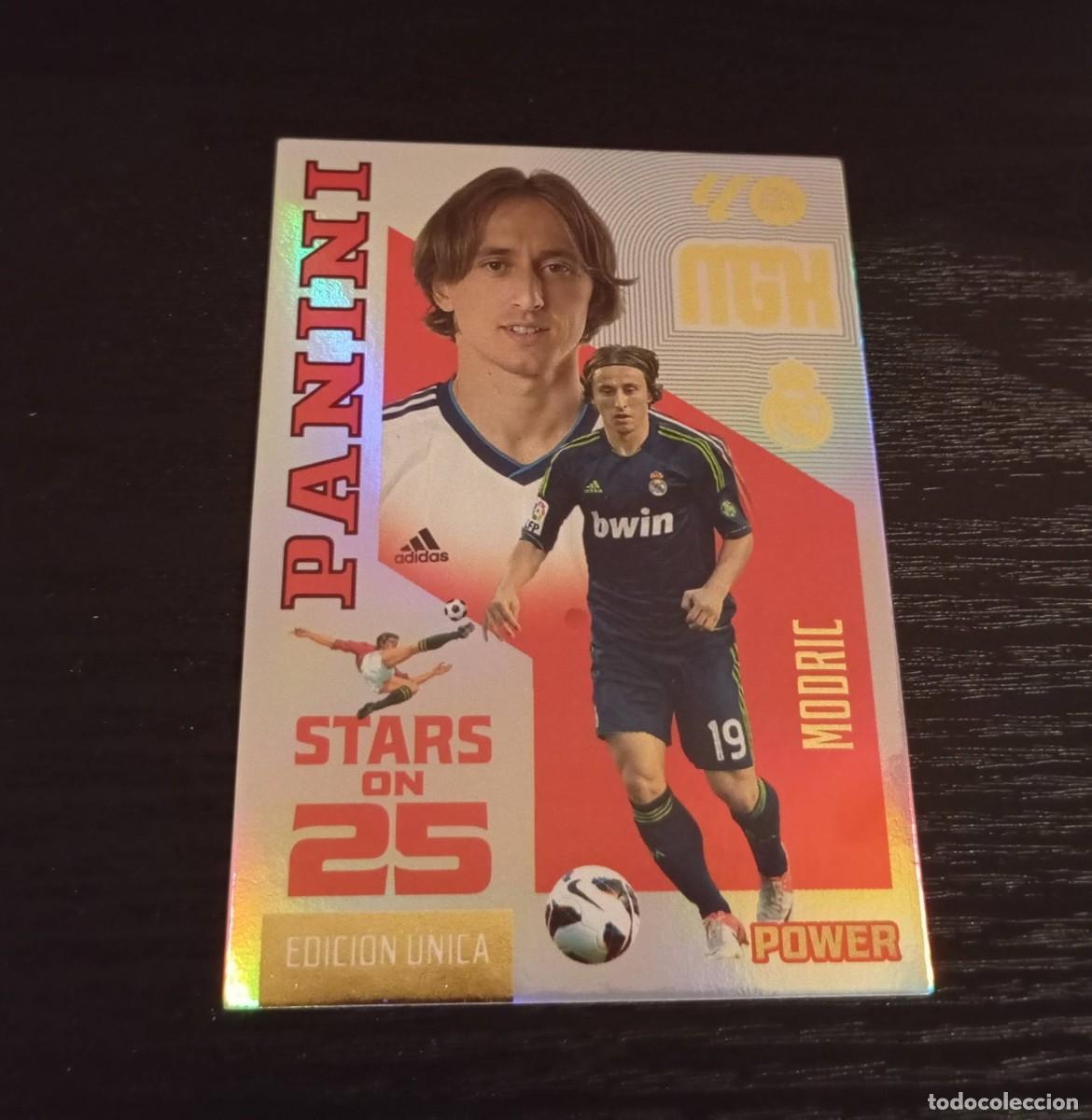 Cartes &agrave; collectionner de Football: -MEGACRACKS 26-27 : 445P MODRIC ( REAL MADRID ) -- STARS ON 25 POWER -- 445 P