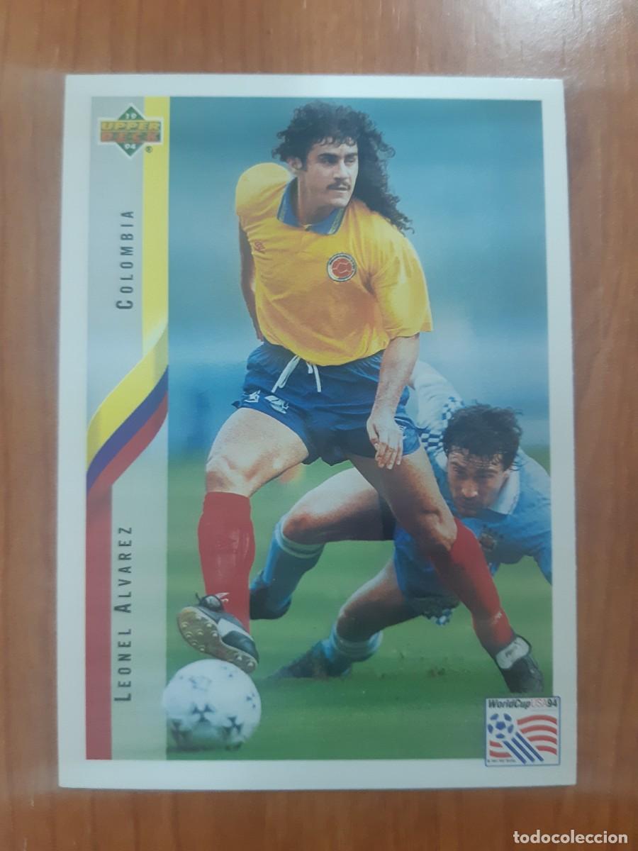 Cartes &agrave; collectionner de Football: N&deg;62 LEONEL ALVAREZ COLOMBIA WORLD CUP USA 94 UPPER DECK 1994
