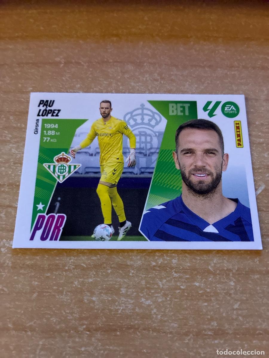 Cartes &agrave; collectionner de Football: 3 PAU L&Oacute;PEZ REAL BETIS LIGA ESTE 2025 2026