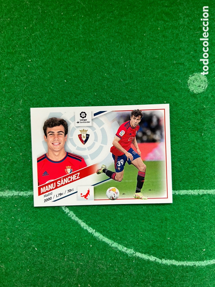 Cartes &agrave; collectionner de Football: 10 MANU SANCHEZ OSASUNA LIGA ESTE 2022 2023 PANINI
