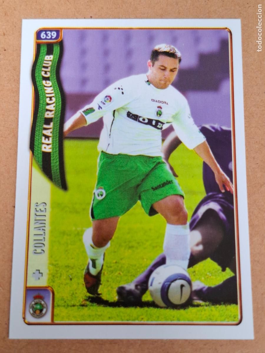 Cromos de f&uacute;tbol: MUNDICROMO 2004 2005 04 05 - 639 COLLANTES - REAL RACING CLUB