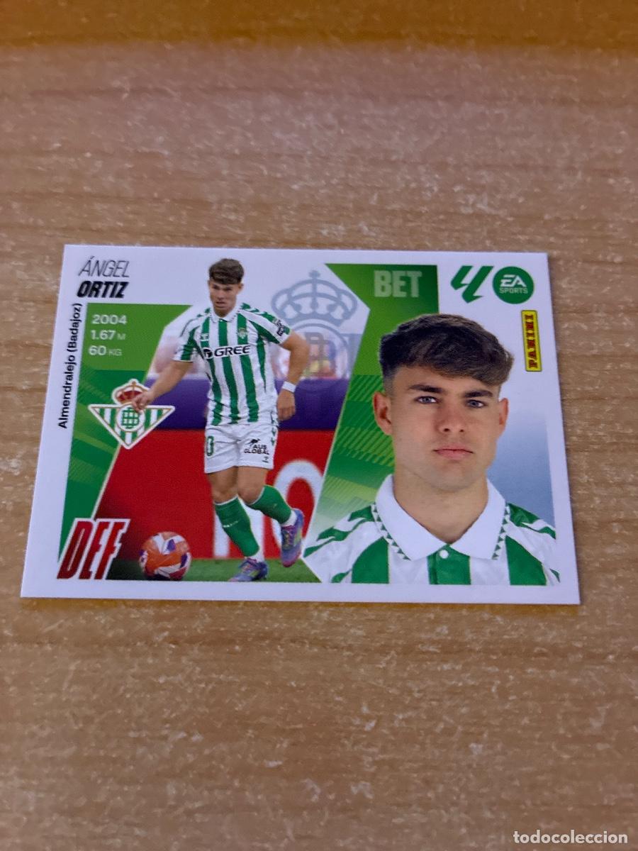 Cromos de f&uacute;tbol: 5 B ANGEL ORTIZ REAL BETIS LIGA ESTE 2025 2026