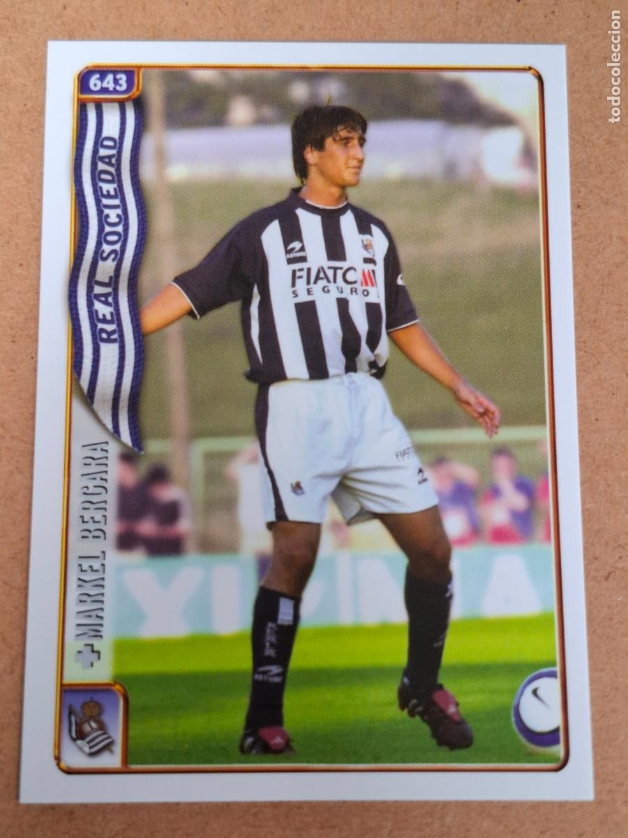 Cromos de f&uacute;tbol: MUNDICROMO 2004 2005 04 05 - 643 MARKEL BERGARA - REAL SOCIEDAD