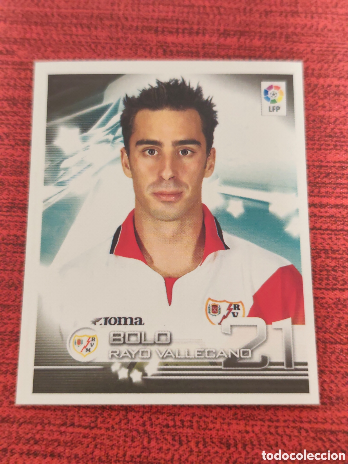 Cromos de f&uacute;tbol: 284 BOLO RAYO VALLECANO SUPERLIGA DE ESTRELLAS 2002 2003