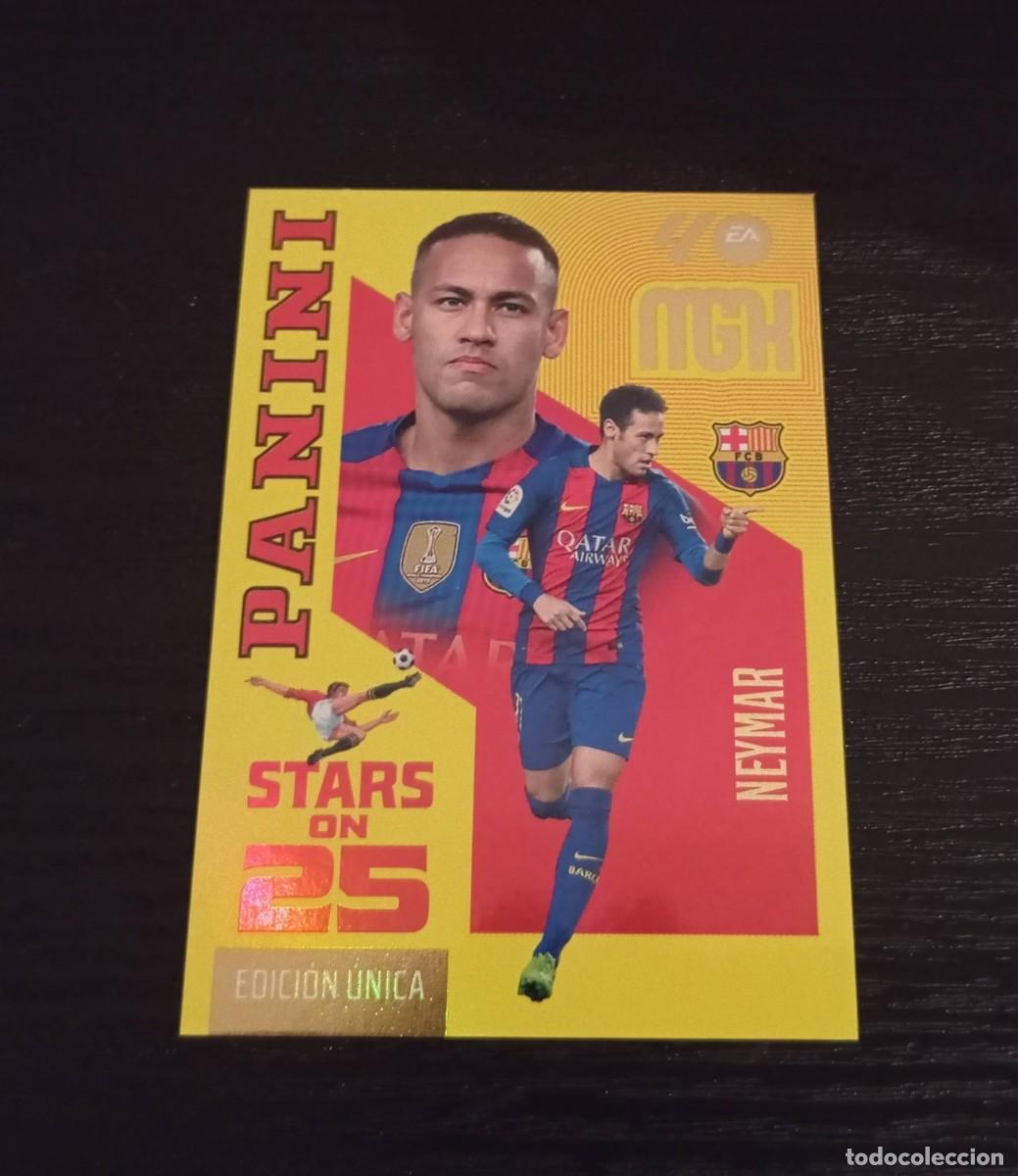 Cromos de f&uacute;tbol: -MEGACRACKS 26-27 : 446 NEYMAR ( BARCELONA ) -- STARS ON 25 --