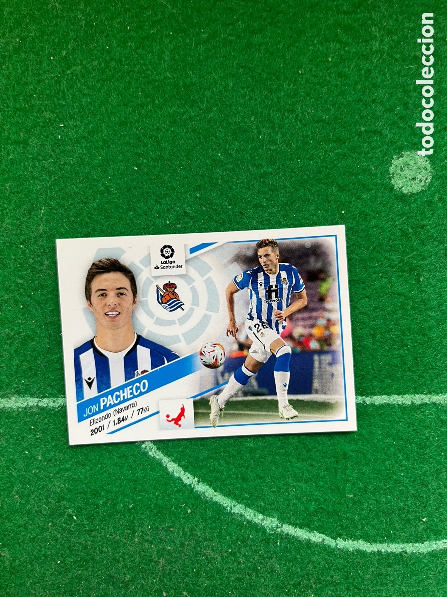 Cromos de f&uacute;tbol: 6 PACHECO REAL SOCIEDAD LIGA ESTE 2022 2023 PANIN