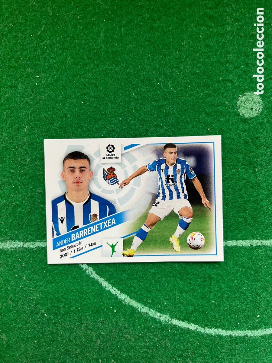 Cromos de f&uacute;tbol: 18 BARRENETXEA REAL SOCIEDAD LIGA ESTE 2022 2023 PANINI