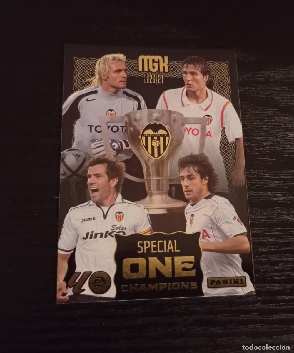 Cromos de f&uacute;tbol: -MEGACRACKS 26-27 : ESPECIAL ONE CHAMPIONS ( VALENCIA )