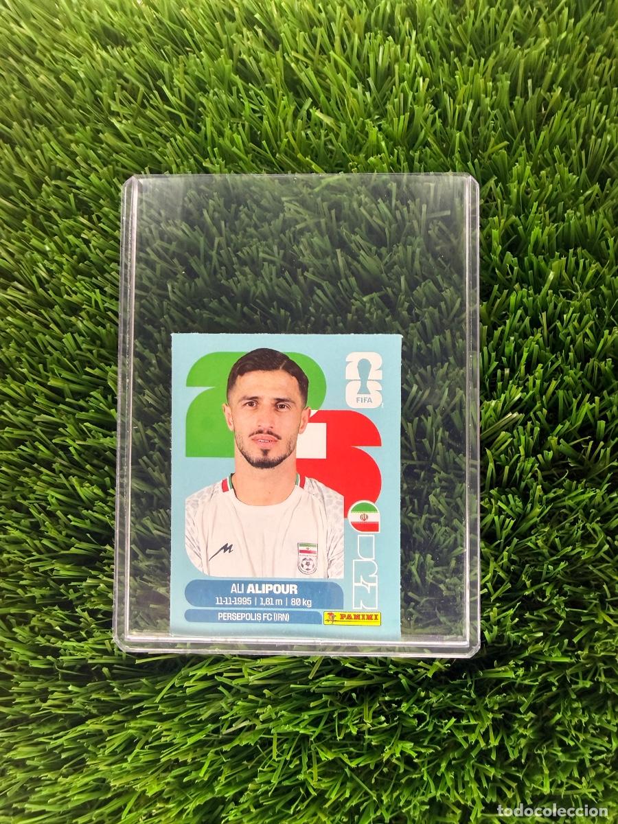 Cromos de f&uacute;tbol: N&ordm; IRN17B Ali Alipour Actualizaci&oacute;n Ir&aacute;n Mundial 2026 Stickers