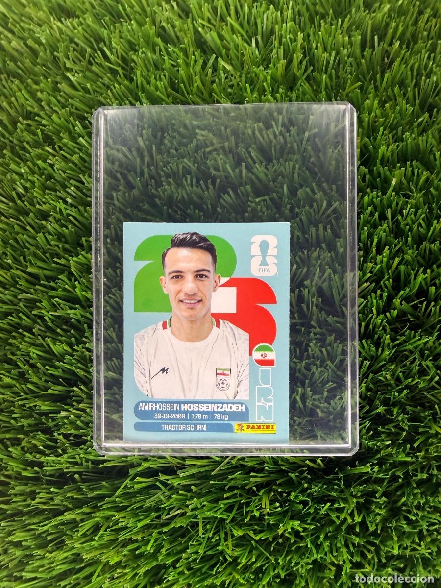 Cromos de f&uacute;tbol: N&ordm; IRN20B Amirhossein Hosseinzadeh Actualizaci&oacute;n Ir&aacute;n Mundial 2026 Stickers