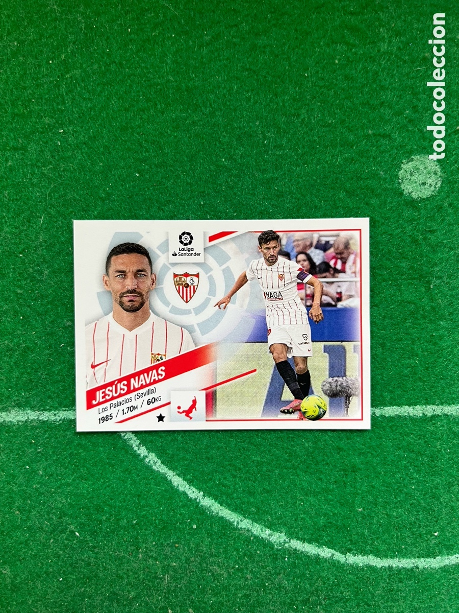 Cromos de f&uacute;tbol: 6 JES&Uacute;S NAVAS SEVILLA LIGA ESTE 2022 2023 PANINI