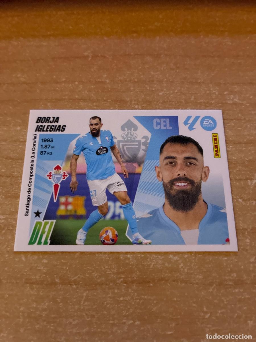 Cromos de f&uacute;tbol: 19 BORJA IGLESIAS CELTA VIGO LIGA ESTE 2025 2026