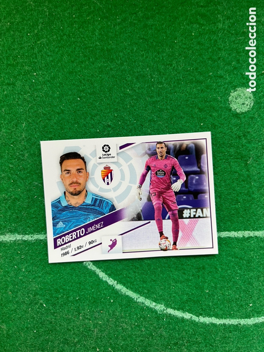 Cromos de f&uacute;tbol: 4 ROBERTO REAL VALLADOLID LIGA ESTE 2022 2023 PANINI