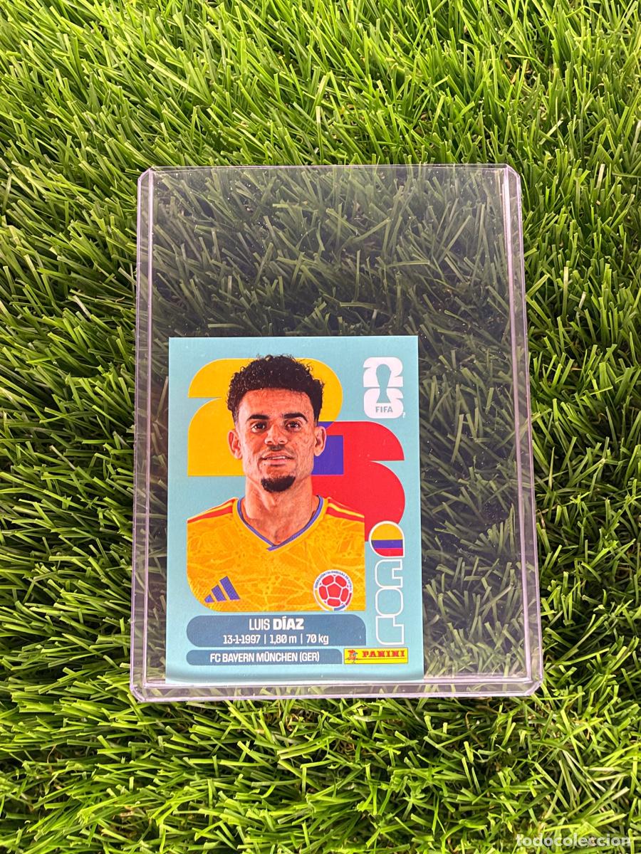 Cromos de f&uacute;tbol: N&ordm; COL20 Luis D&iacute;az Colombia Mundial 2026 Stickers