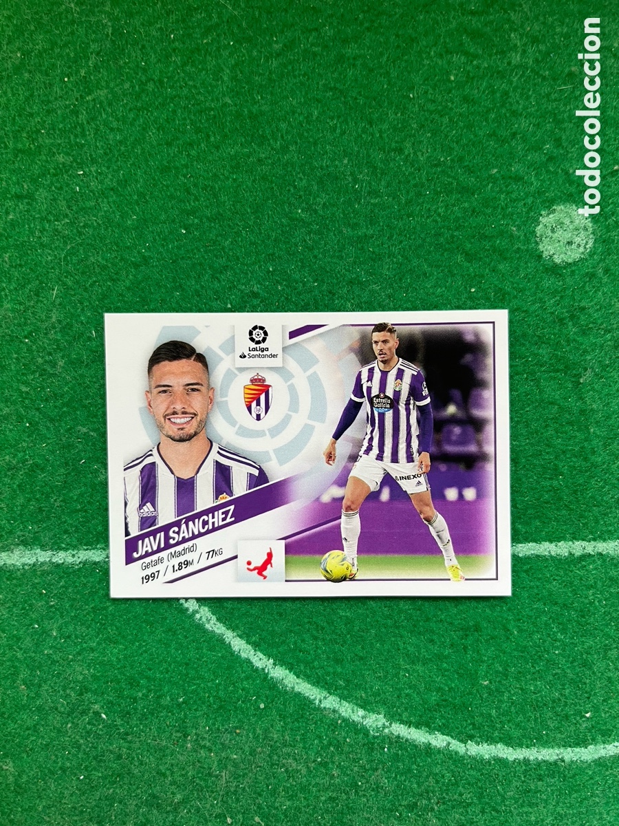 Cromos de f&uacute;tbol: 6 JAVI SANCHEZ REAL VALLADOLID LIGA ESTE 2022 2023 PANINI