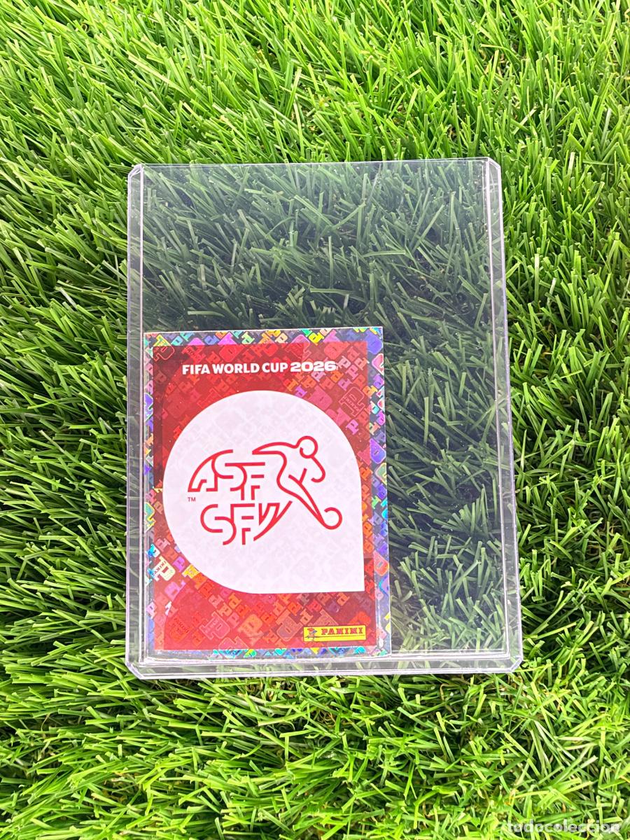 Cromos de f&uacute;tbol: N&ordm; SUI1 Escudo Suiza Mundial 2026 Stickers