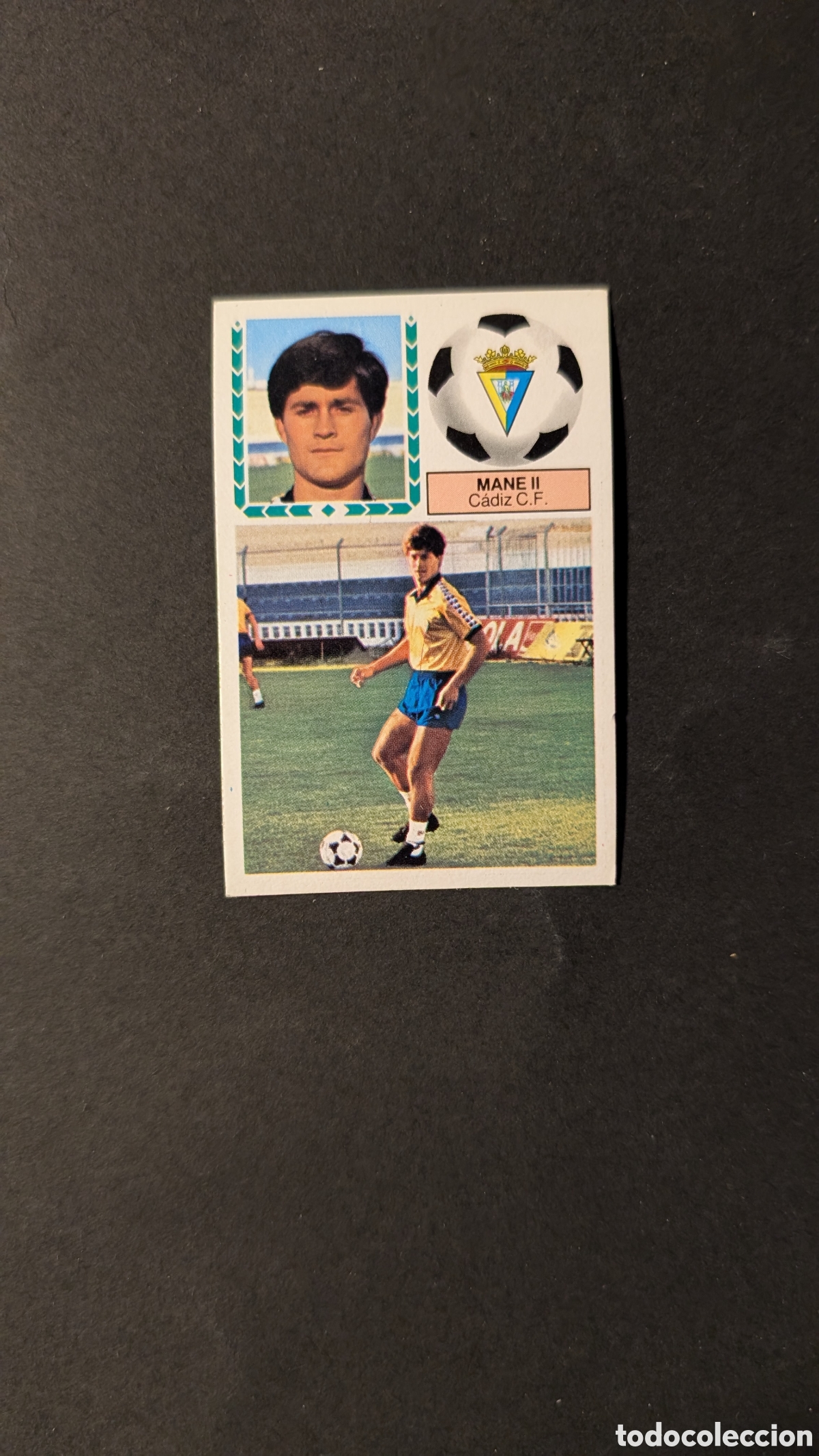 Fu&szlig;ball-Sticker: L1 MANE II CADIZ VERSION COLOCA LIGA ESTE 1983/84 83 84 NUNCA PEGADO SIN PEGAR