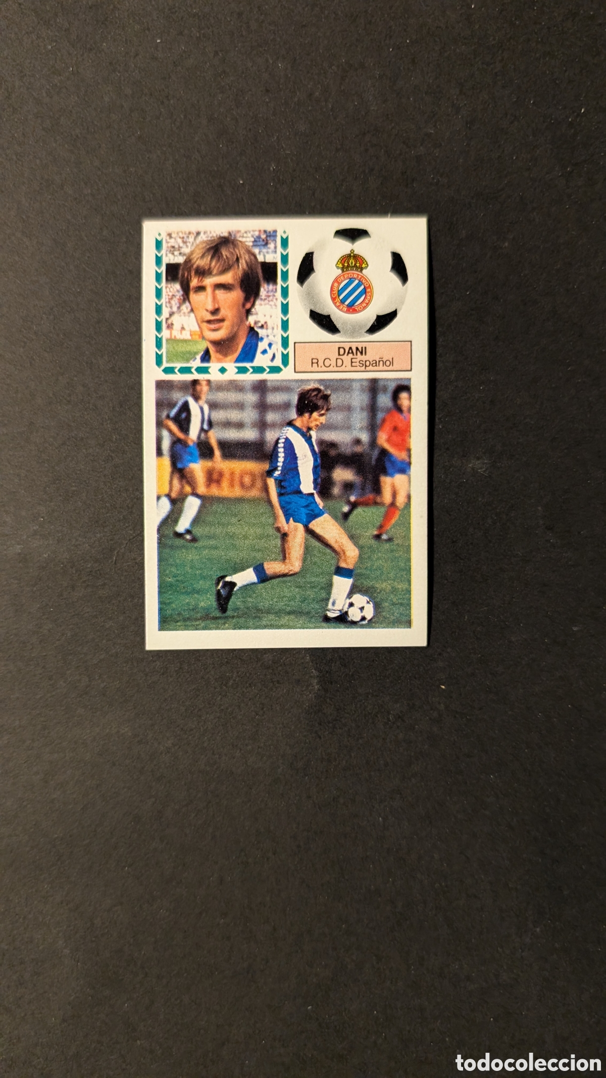 Fu&szlig;ball-Sticker: L1 DANI ESPA&Ntilde;OL COLOCA LIGA ESTE 1983/84 83 84 NUNCA PEGADO SIN PEGAR