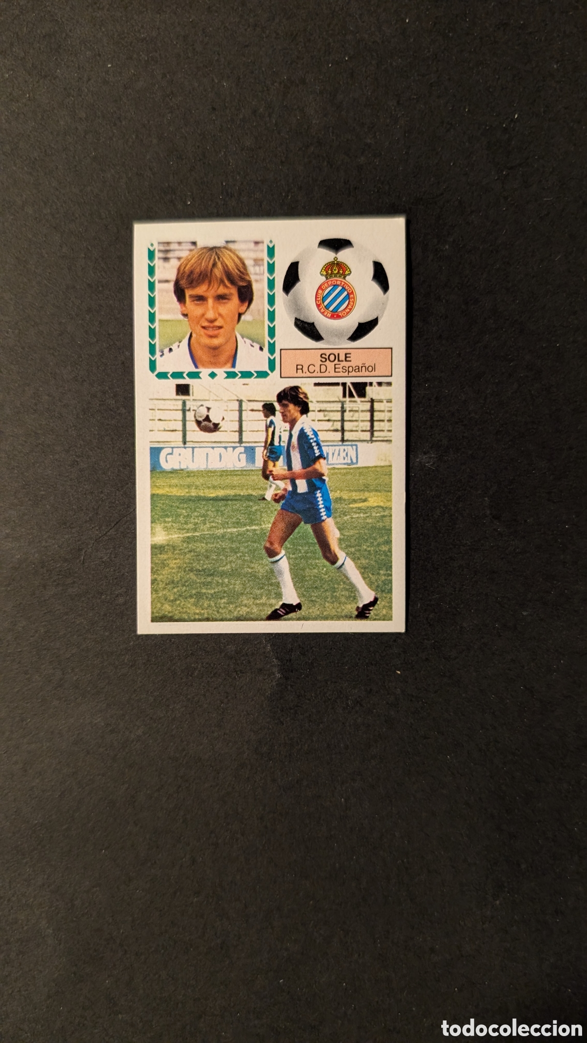 Fu&szlig;ball-Sticker: L1 SOLE ESPA&Ntilde;OL COLOCA LIGA ESTE 1983/84 83 84 NUNCA PEGADO SIN PEGAR